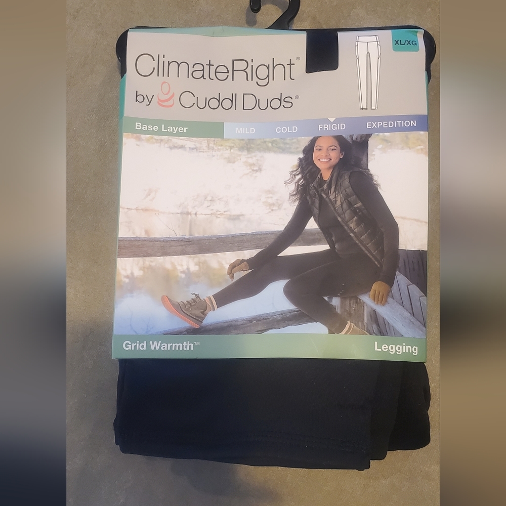 Climate Right by Cuddl Duds XL leggings